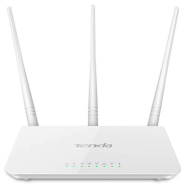 智能安全！Tenda腾达F3 3天线无线路由器