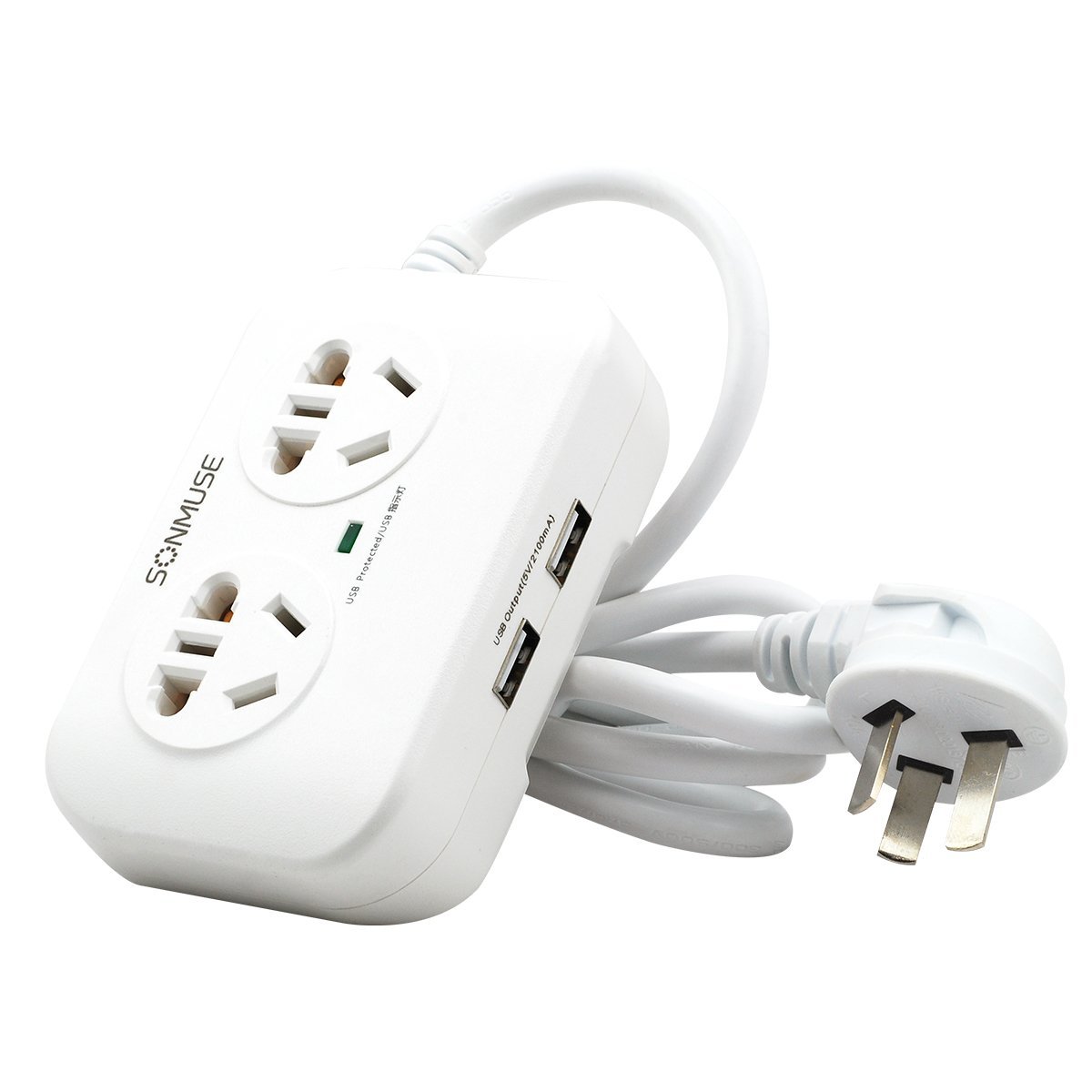 白菜价！声缪斯 守护大师  usb充电电源插座