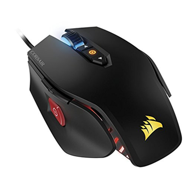 磨砂手感！Corsair海盗船M65 PRO RGB FPS游戏鼠标