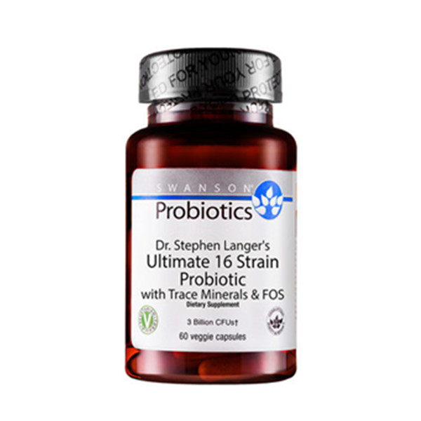 调节肠胃！斯旺森 16种益生菌成人胶囊