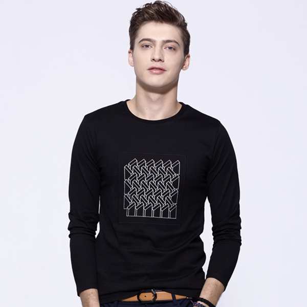 潮流风范！马克华菲长袖T恤716301017002