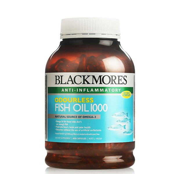 健康选择！BLACKMORES 澳佳宝 深海鱼油胶囊 400粒