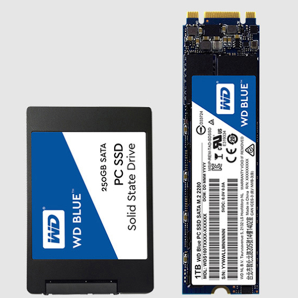 性能可靠！西部数据Blue系列250G固态硬盘