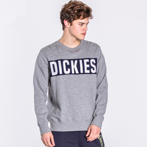 全棉抓绒！Dickies字母印花套头圆领卫衣164M30EC16