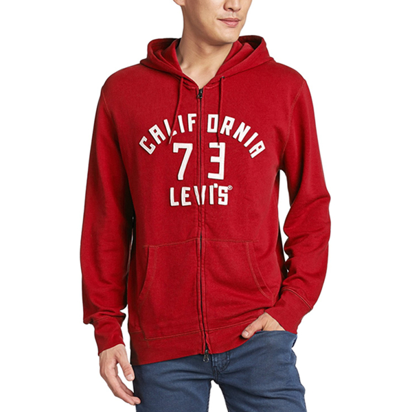 帅气减龄！Levi's李维斯Sweatshirts男式卫衣65927-0022