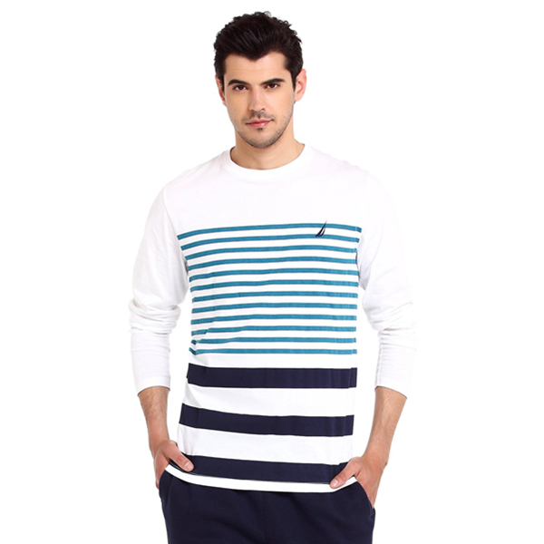 春季佳品！Nautica诺帝卡男式T恤V53986