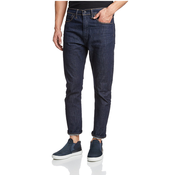 裤型极佳！Levi's 李维斯 522DS时尚五袋款牛仔九分裤
