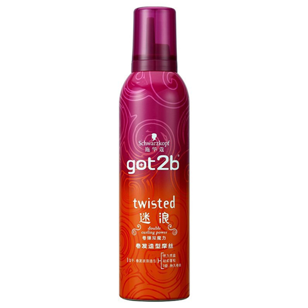 时尚选择！Schwarzkopf 施华蔻 迷浪卷发造型摩丝 250ml *4件