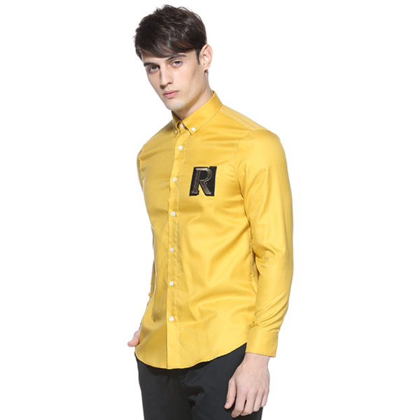 休闲时尚！TRENDIANO字母长袖衬衫衬衣3151010280