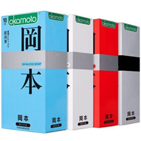 超润滑！冈本避孕套SKIN肤感组合共40片