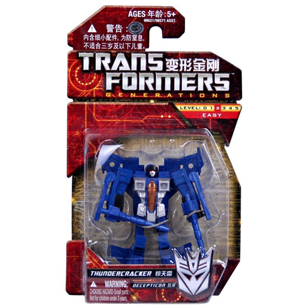 经典传奇！Hasbro孩之宝变形金刚军团士兵级惊天雷98621