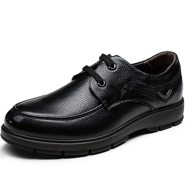 脚感舒适！Aokang奥康男商务休闲鞋156718000