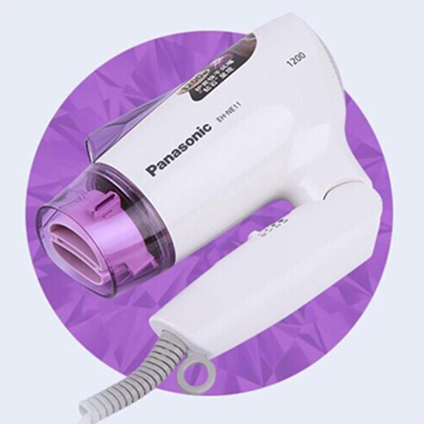 小巧便携！Panasonic松下家用电吹风机EH-NE11-V