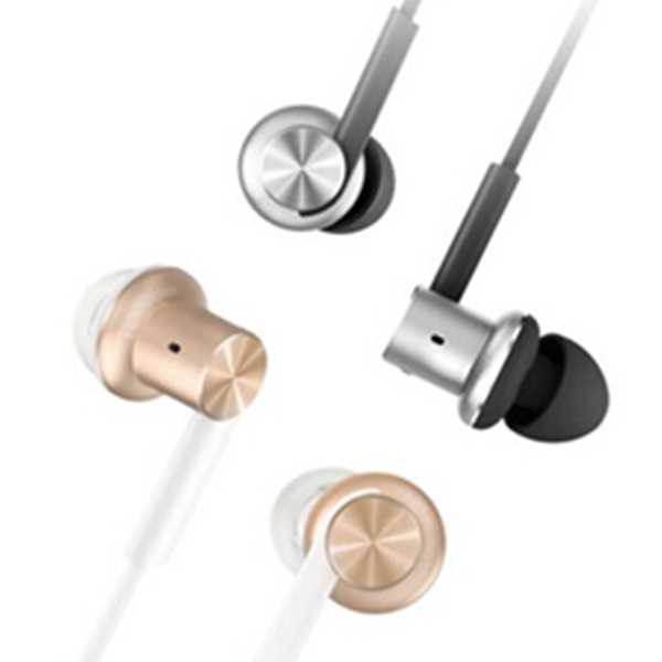 三频均衡！小米圈铁耳机金色