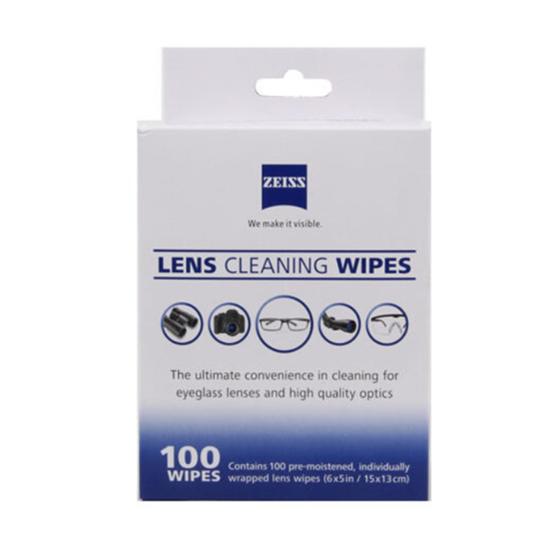 方便实惠！德国蔡司眼镜相机镜头清洁湿纸 100片装