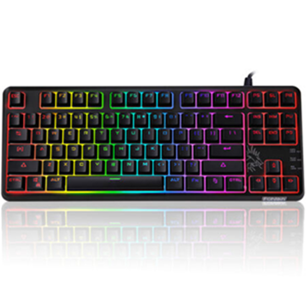 电竞佳品！F&uuml;hlen富勒SM680R RGB背光机械键盘