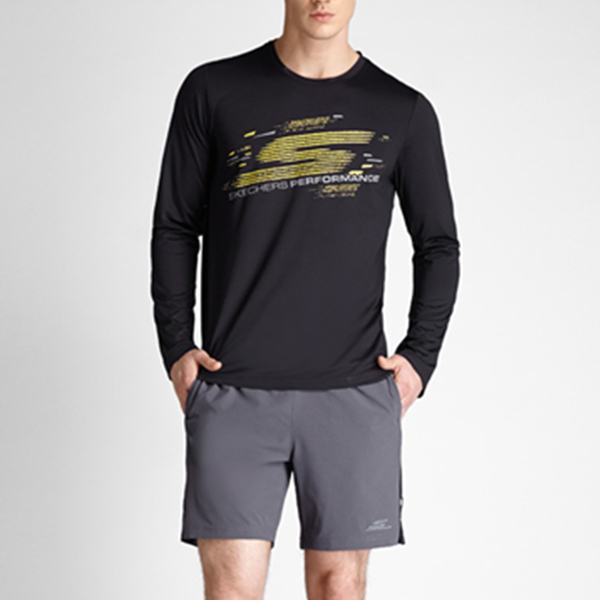 应季单品！Skechers斯凯奇圆领针织长袖衫SAMS17124