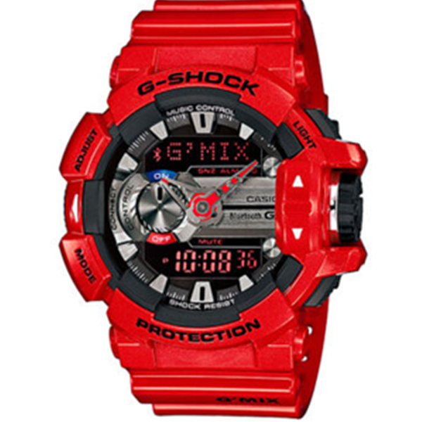 炫酷设计！卡西欧G-SHOCK系列大表盘运动男表GBA-400-4A