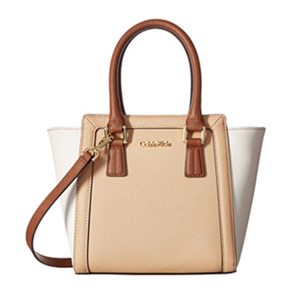 知性O(shè)L風(fēng)！Calvin Klein Saffiano Mini Satchel