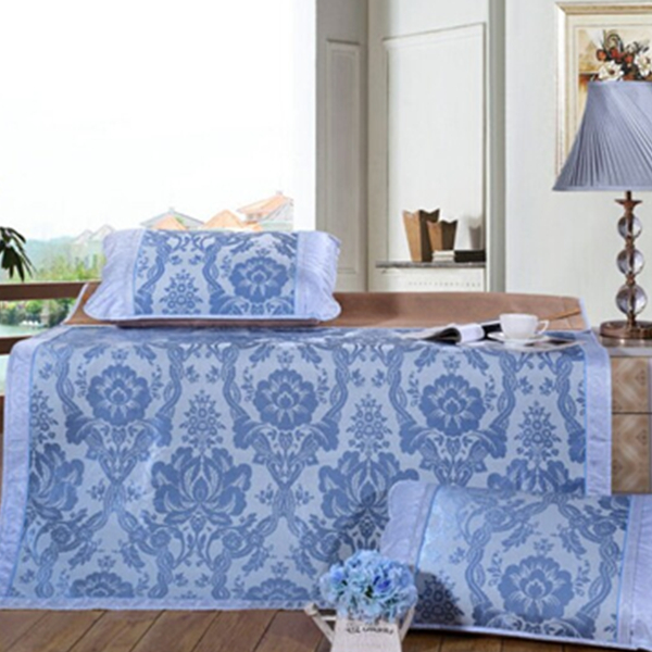 家装节好价！富安娜冰丝席凉席空调席可折叠双人三件套