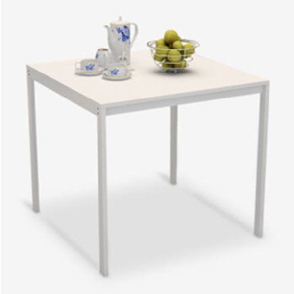 现代简约！家乐铭品 方桌烤漆钢架餐厅桌书桌