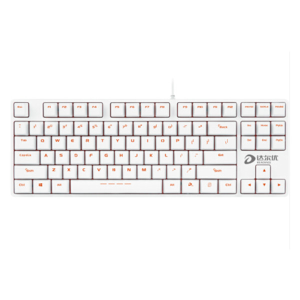 质量为王！达尔优 DK100 87键游戏机械键盘