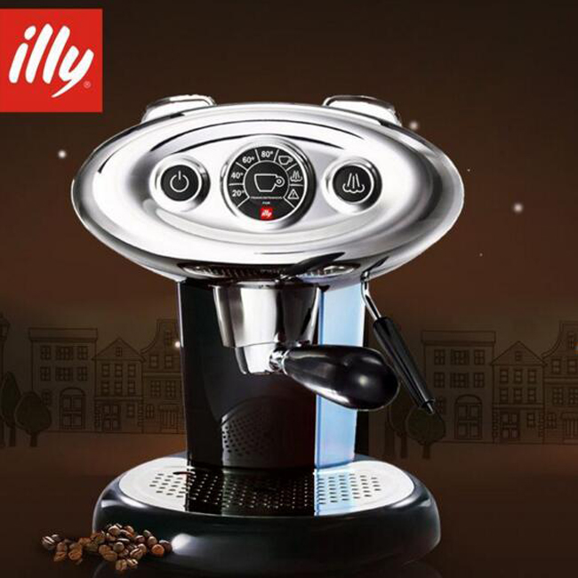 幸福生活！illy 意利 胶囊咖啡机 X7.1 黑色
