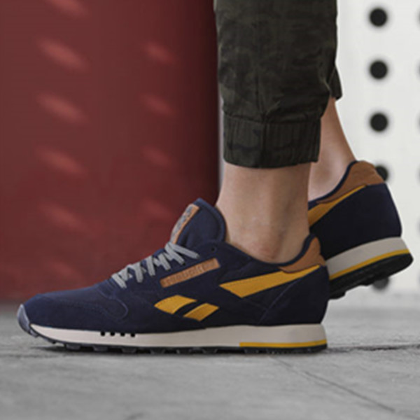 复古潮流！锐步LEATHER UTILITY 系列休闲鞋V72845