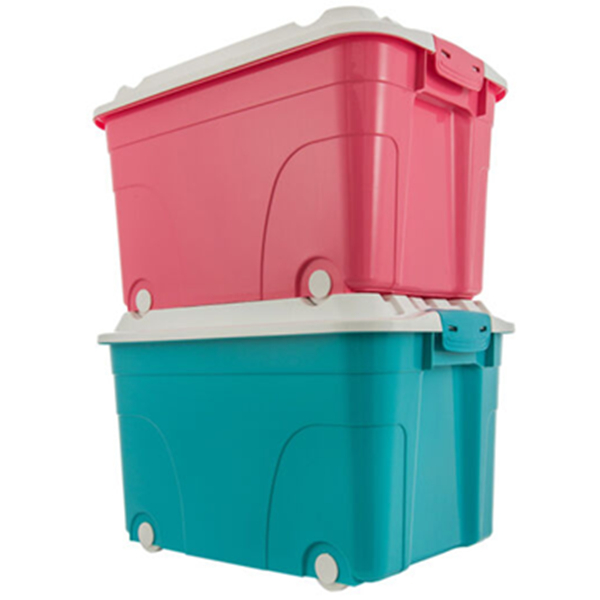 家居必备！禧天龙塑料收纳箱大号2个装