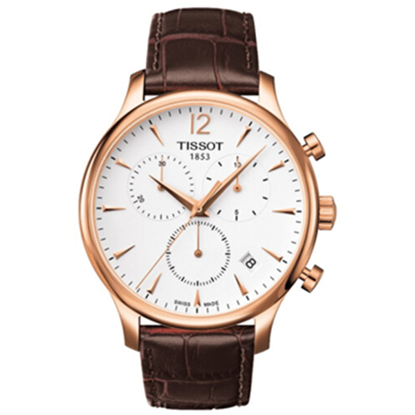 时尚大气！天梭俊雅系列石英男表T063.617.36.037.00