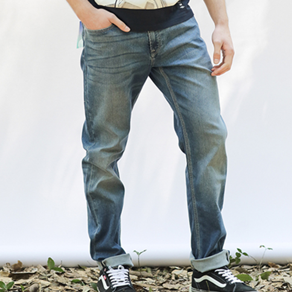 男神节好价！Lee猫须水洗男士中腰小直脚牛仔裤L13735P661JA