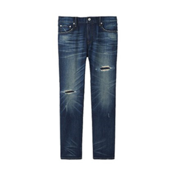 潮流时尚！优衣库 修身牛仔裤 179426