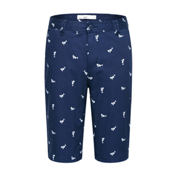 个性潮牌！森马男士印花五分短裤休闲短裤