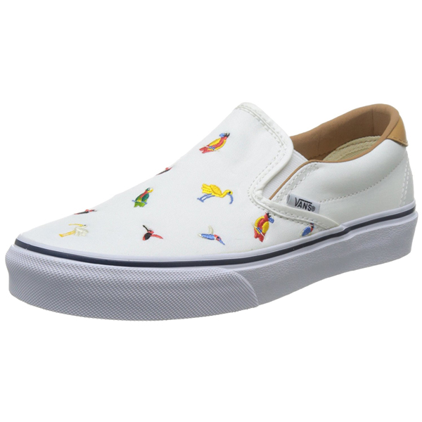 小鸟刺绣！VANS 万斯  舒适轻便一脚蹬