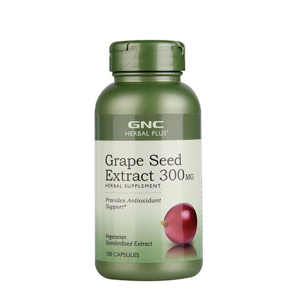 抗氧化！GNC 健安喜 浓缩葡萄籽 300mg*100粒