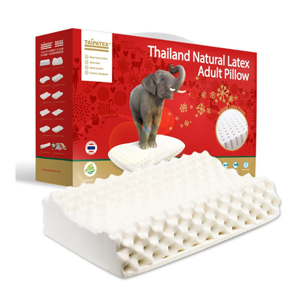 天然乳胶！TAIPATEX 泰国乳胶按摩护颈枕