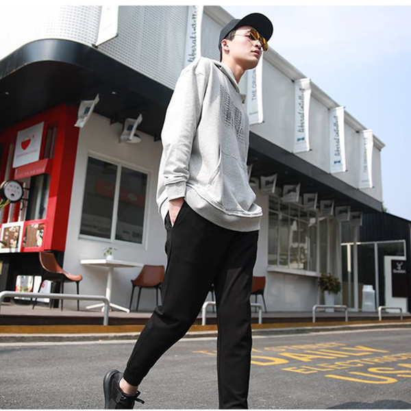 潮流百搭！GLEMALL 男款廓形长款基本卫衣