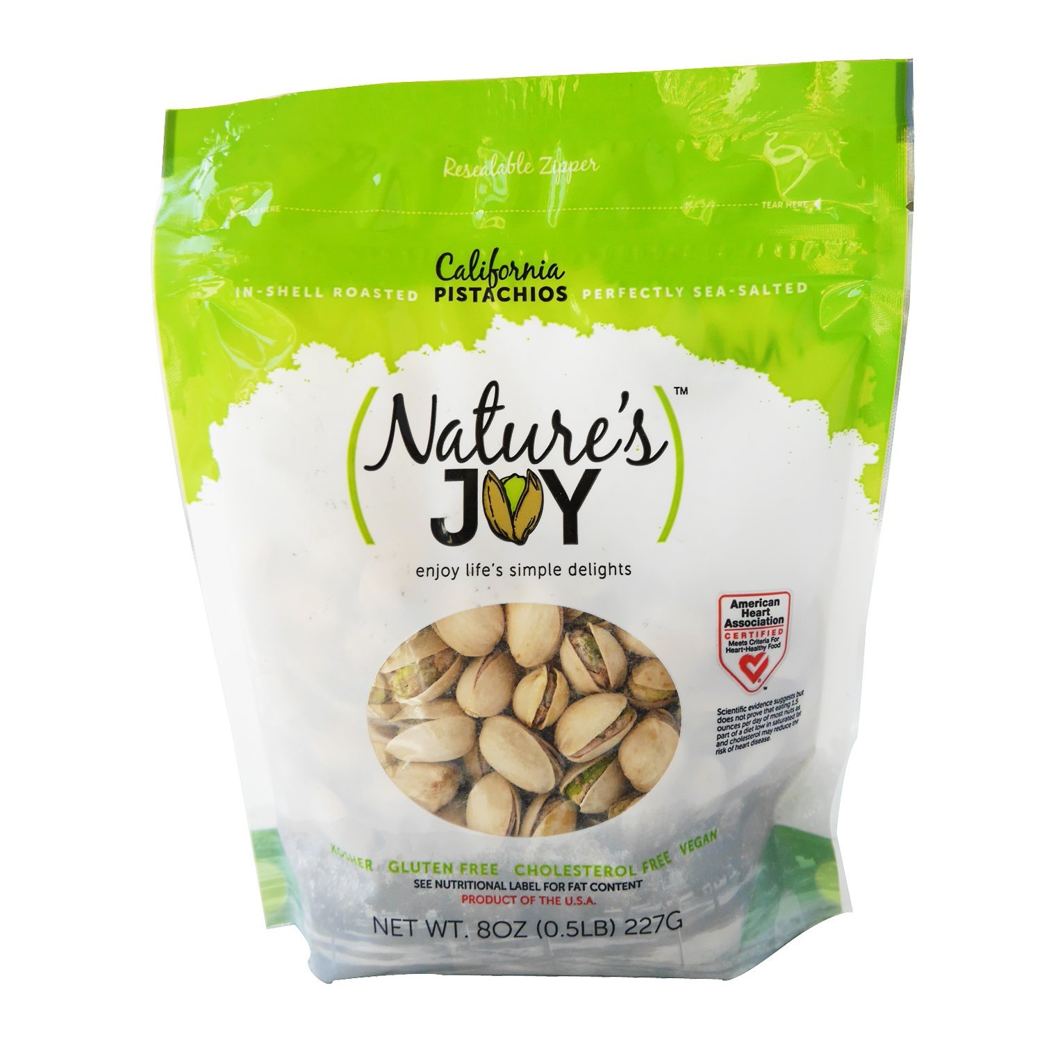 打发无聊！Nature's Joy 自然之悦 带壳开心果227g