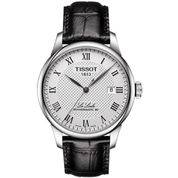 大气风范！天梭力洛克系列机械男表T006.407.16.033.00