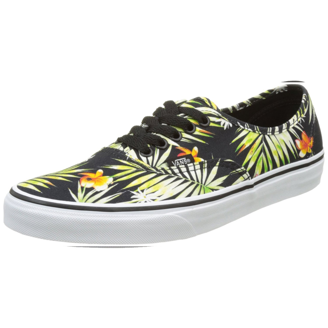 时尚印花！VANS 范斯 男 Authentic硫化鞋