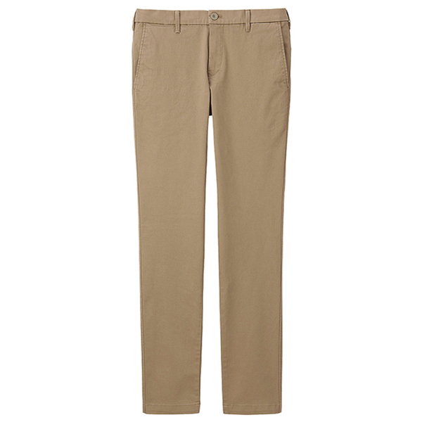 简约设计！UNIQLO优衣库高弹力紧身无褶长裤172736