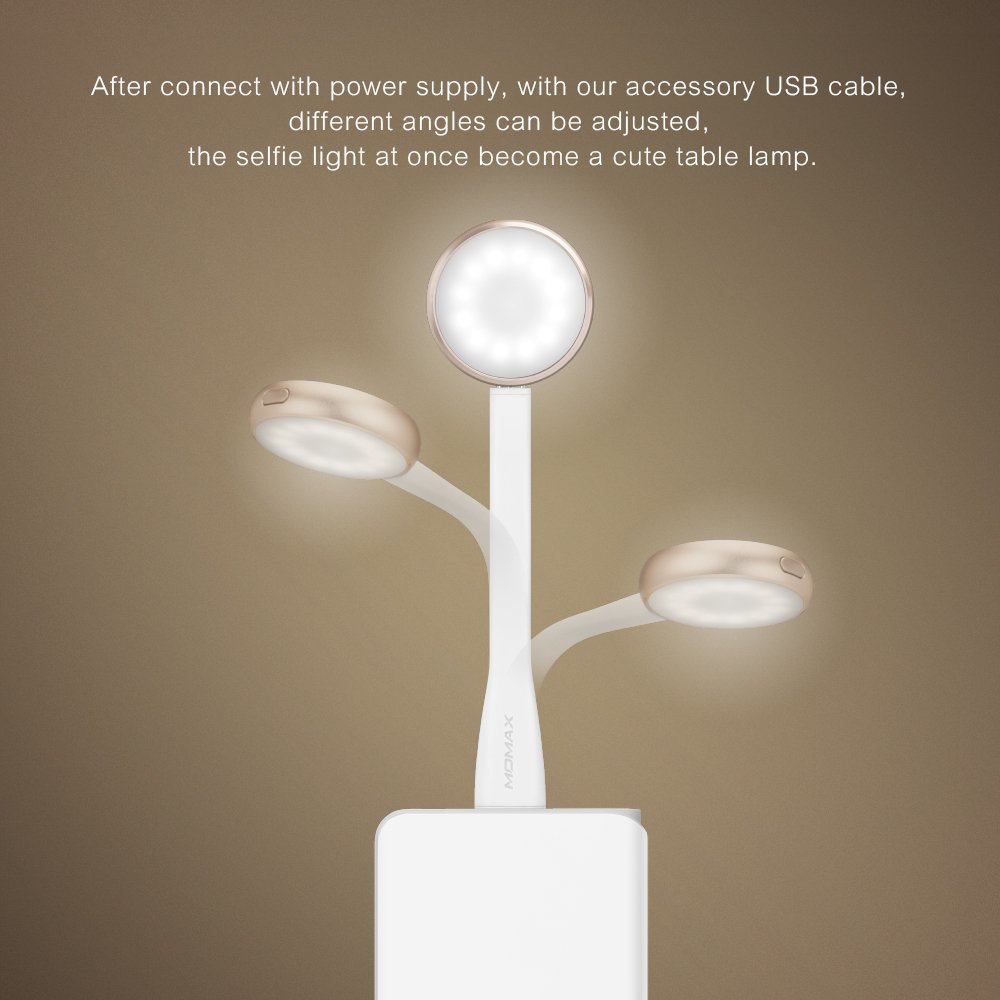 自拍要的！摩米士 手机自拍补光灯 LED美颜