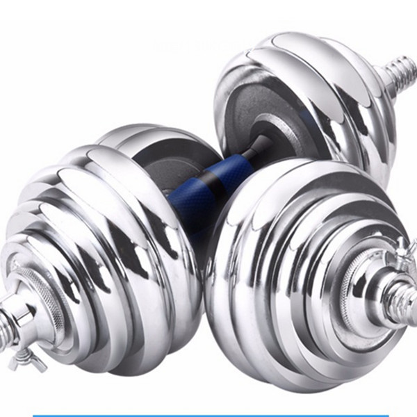 强身健体！凯速KANSOON可拆装电镀哑铃15KG