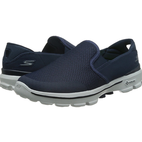 舒适休闲！Skechers 斯凯奇  男 轻质一脚蹬健步鞋