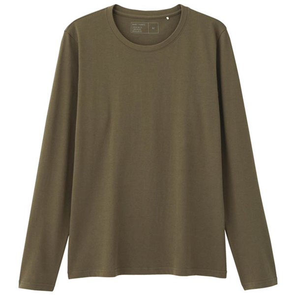 干练整洁！GU极优圆领T恤281582