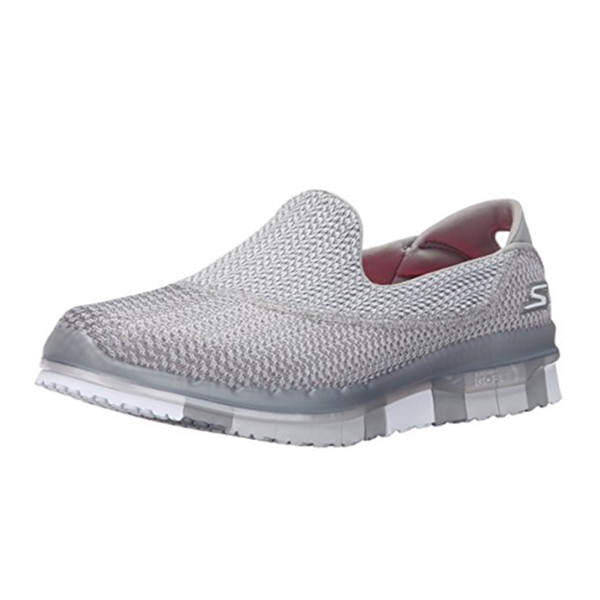 年轻时尚！Skechers斯凯奇GO FLEX女一脚蹬健步鞋14013