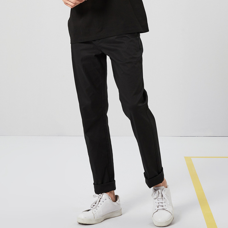 简约休闲！gxg.jeans修身青年直筒休闲长裤#62602248