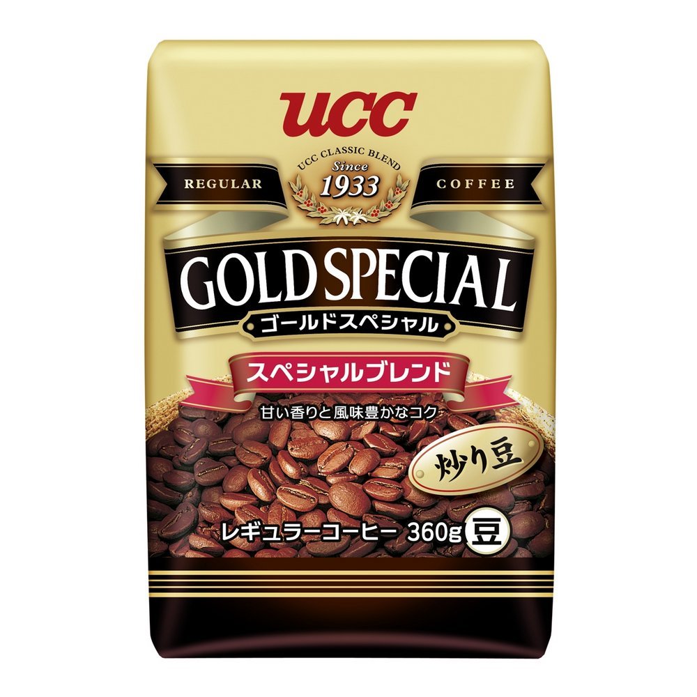 日本进口！UCC 悠诗诗 综合咖啡豆 360g