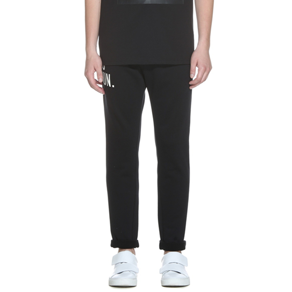 个性范儿！TRENDIANO字母印花休闲裤长裤3154060040