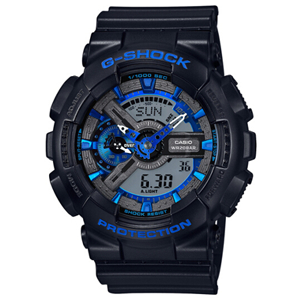 时尚防水！卡西欧G-SHOCK系列手表GA-110CB-1A